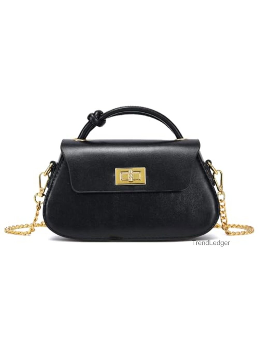 JHVYF PU Leather Crossbody Bag Mini Satchel Adjustable Strap